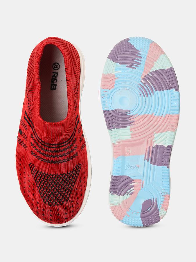 R&B Boys Flyknit Slip On Sneakers image number 3