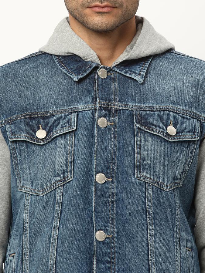 R&B Men's Denim Jacket image number 3