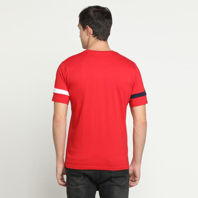 R&B Round Neck Red T-Shirt image number 2