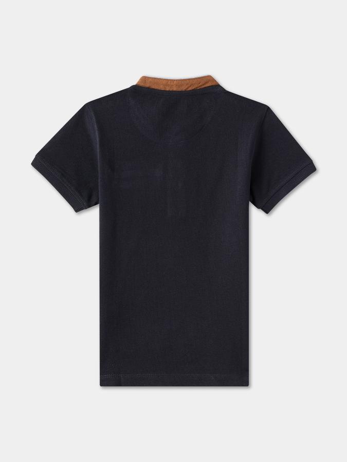 Boys Solid Pure Cotton Regular T Shirt image number 1
