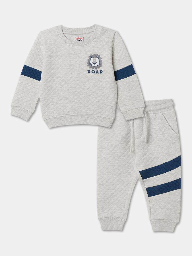 Baby Boys Casual T-shirt Track Pants image number 0