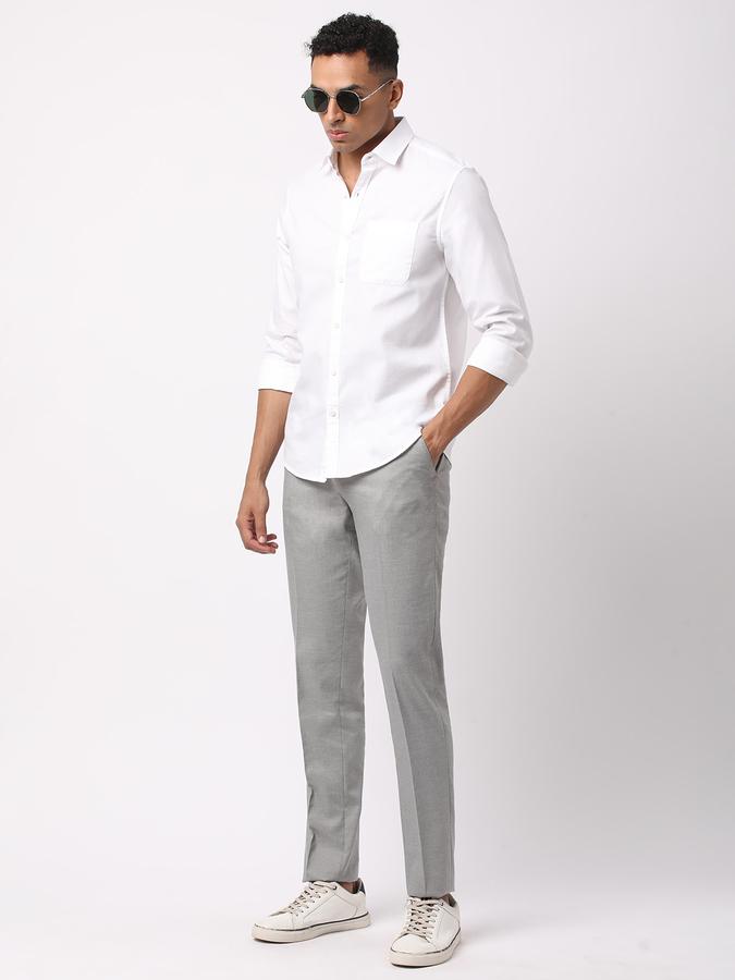 Men Regular Fit Spread-Collar Shirt image number 1