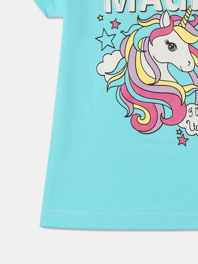 R&B Girl's Round Neck Graphic Tee image number 3