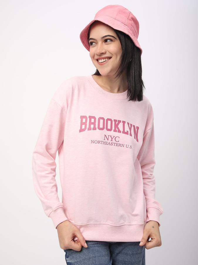 Full Sleeve Graphic Print Women Sweatshirt