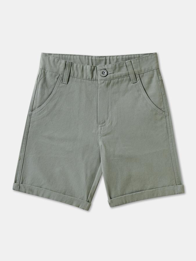 Boys Checkered Shirt with Shorts Fashion Set