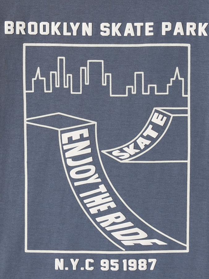 Boys Cotton Regular Fit Crew Neck Graphic T-shirt