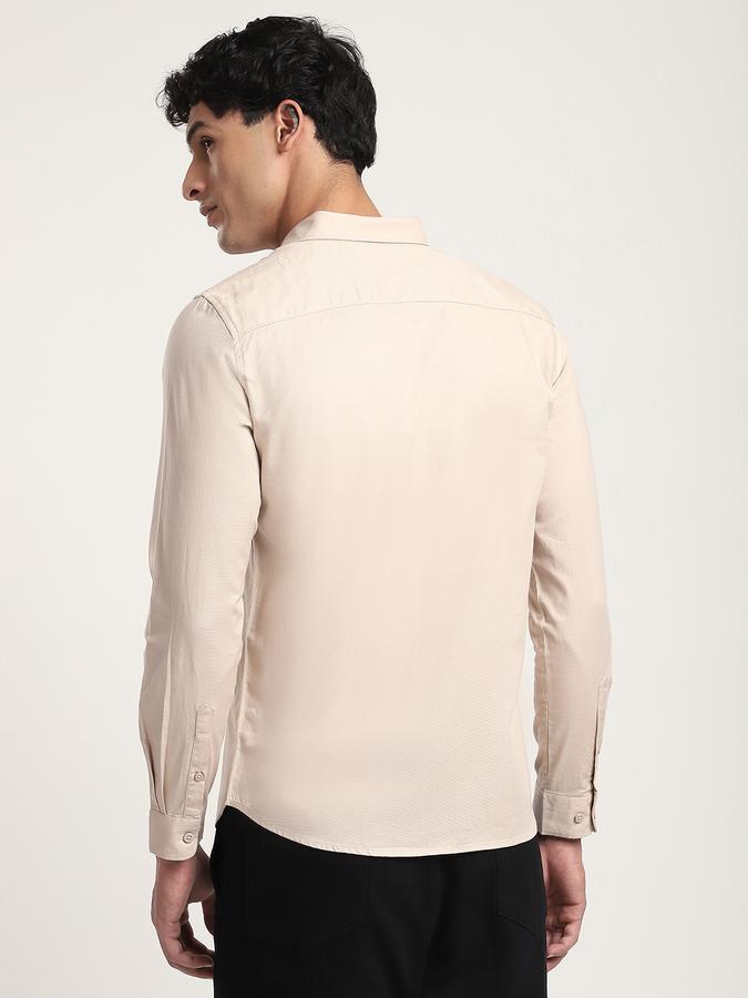 R&B Men's Beige Shirt