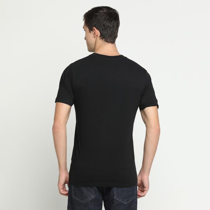 R&B Round Neck Black T-Shirt image number 2