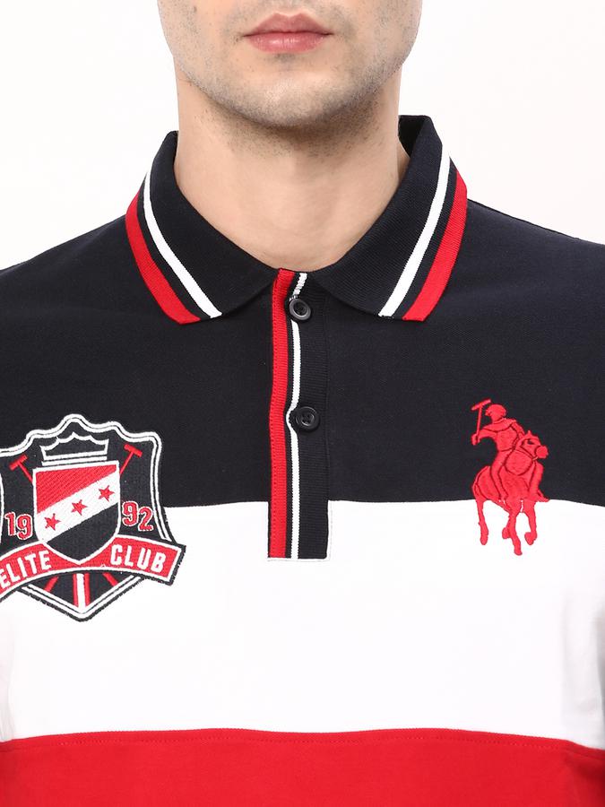 R&B Men Red T-shirt image number 3