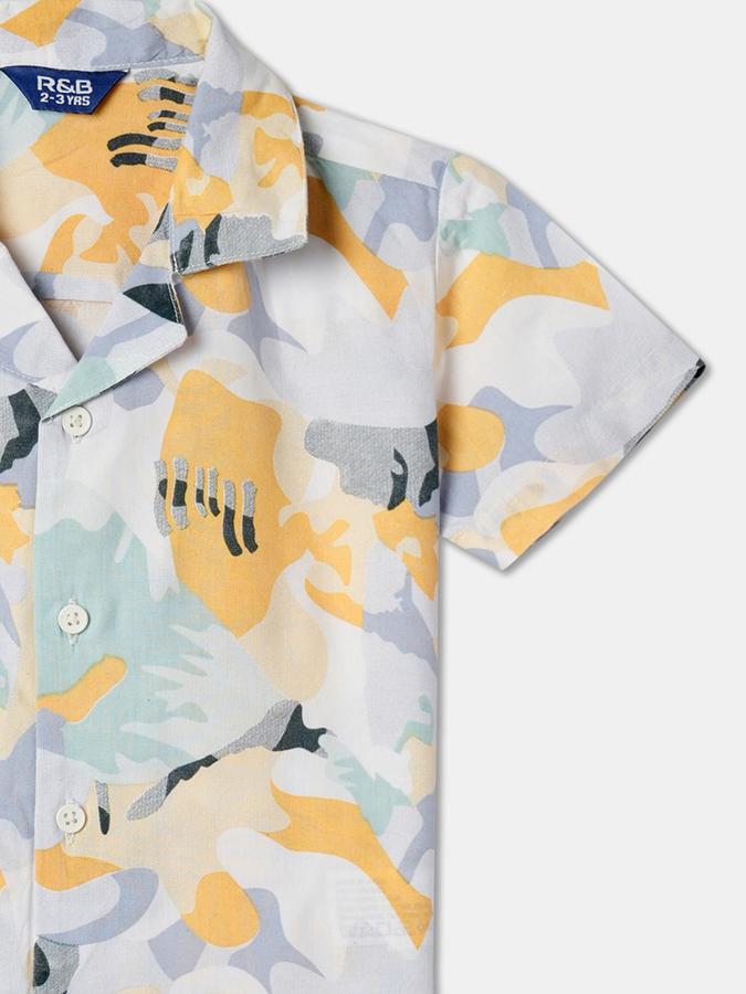 R&B Boys All Over Printed Shirt image number 2