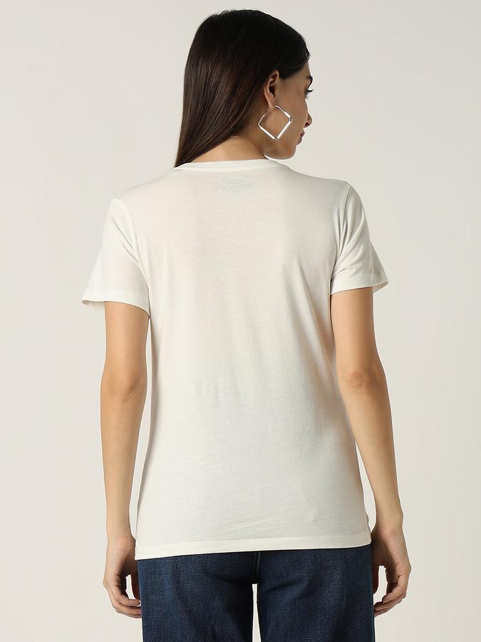 R&B Women Ivory Typography T-Shirt