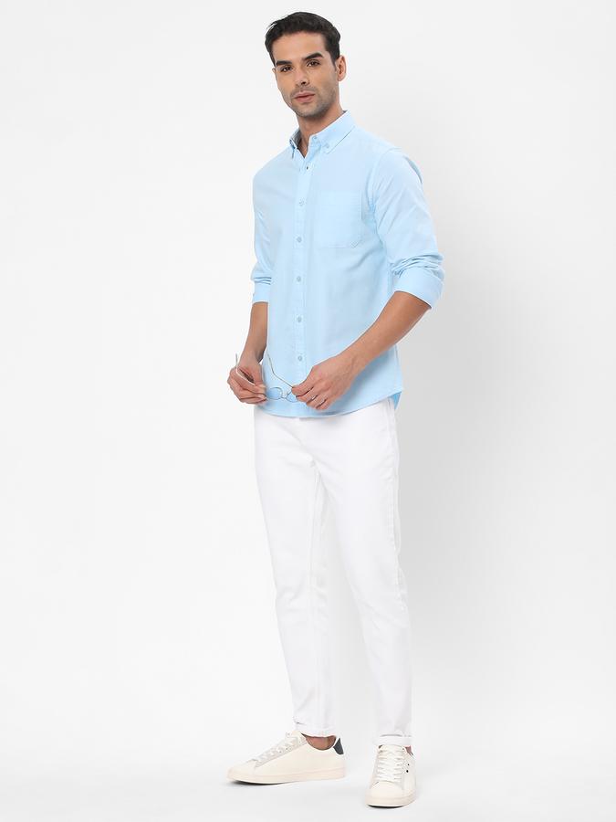 R&B Men Grey Casual Shirts image number 1