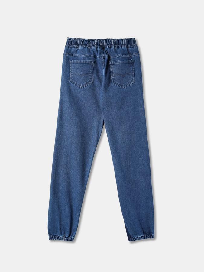 Boys Lightly Washed Relaxed Fit Jeans image number 1