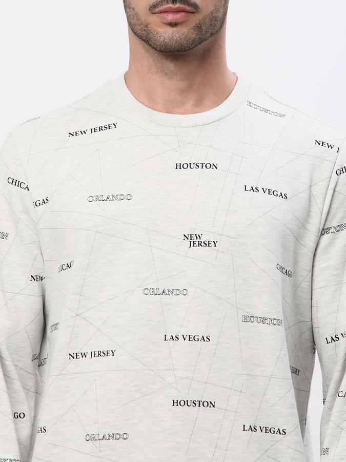R&B Men Grey Sweatshirts & Hoodies image number 3