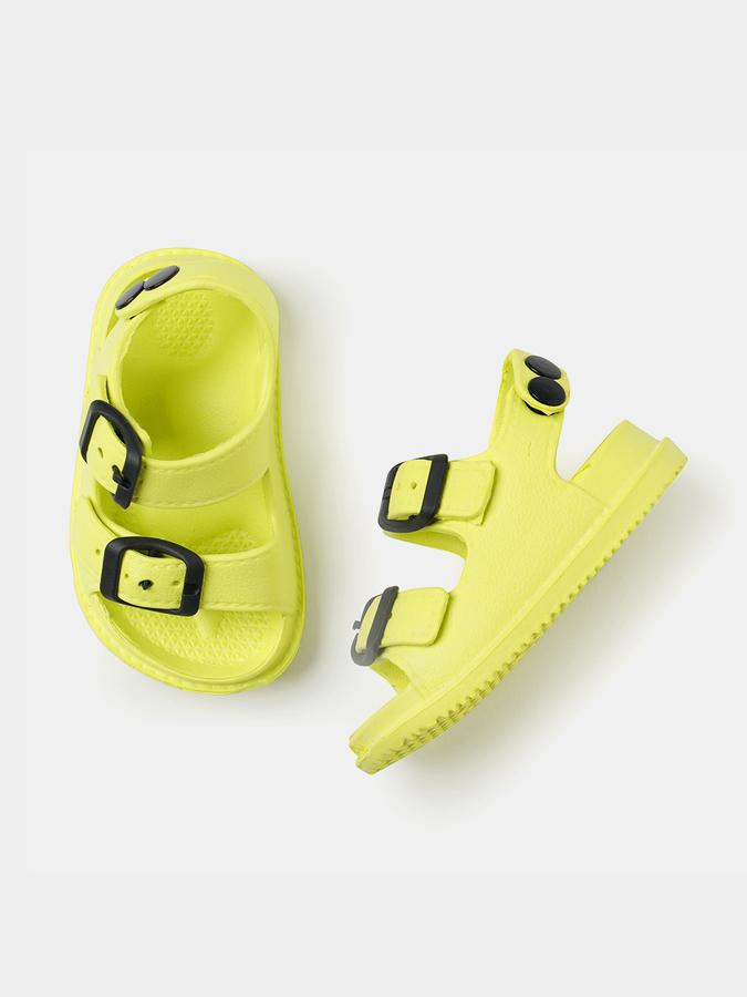 R&B Girls Yellow Sandals image number 0