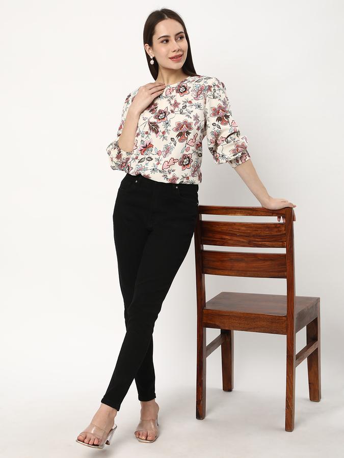 R&B Casual Printed Women T-Shirt image number 1