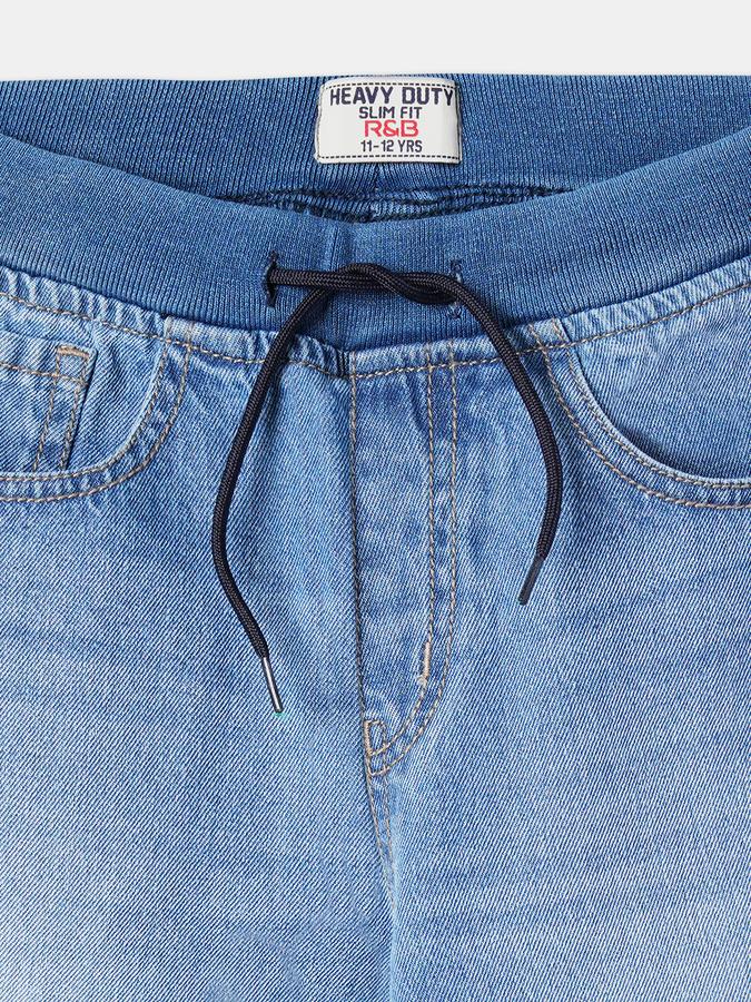 R&B Boys Blue Shorts & 3/4ths image number 3