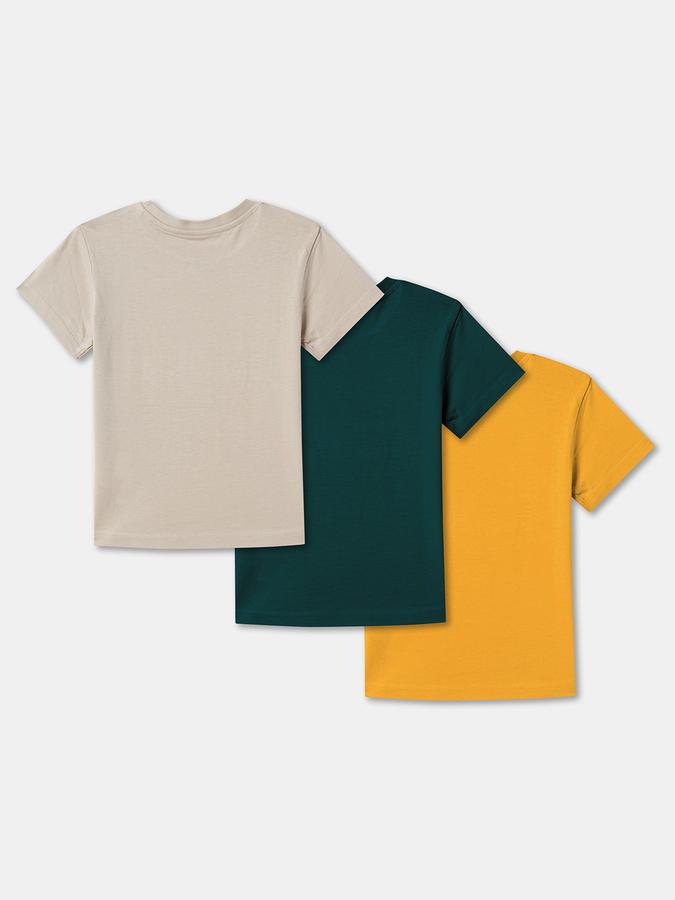 Boys Regular Fit Short Sleeve Crew Neck T-Shirt