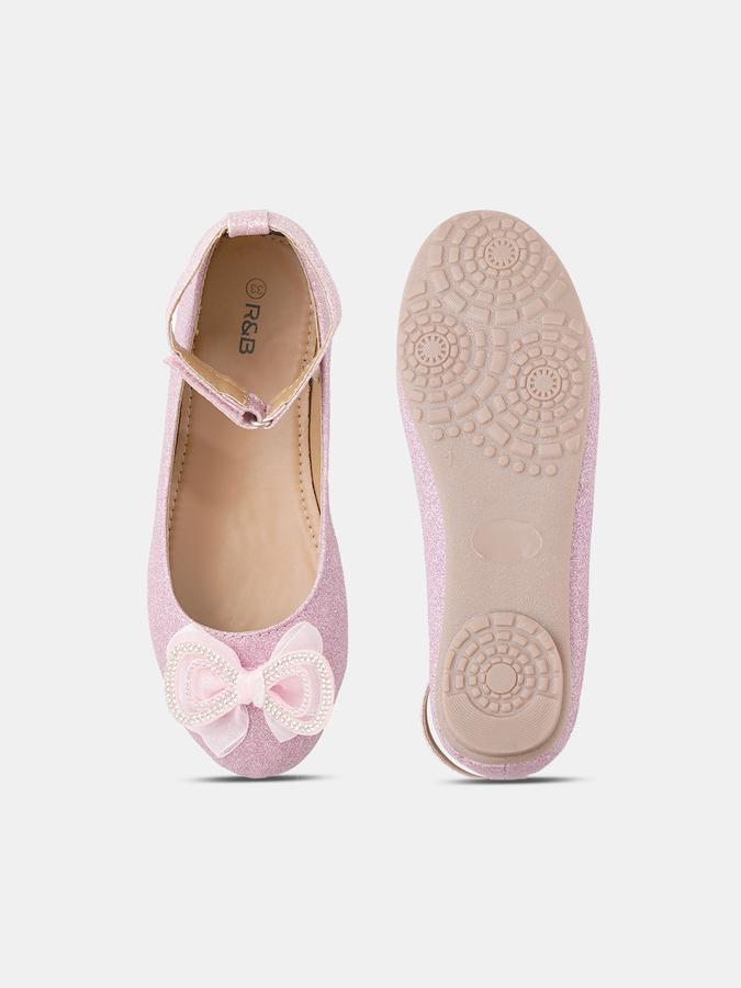 R&B Girls Pink Casual Shoes image number 3