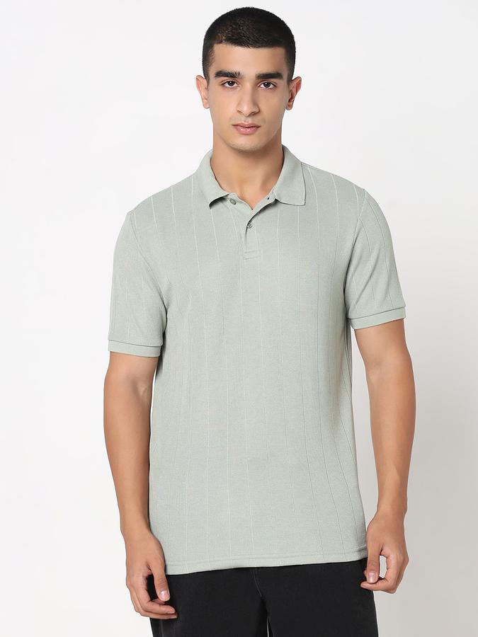 R&B MENS TEXTURE POLO image number 1
