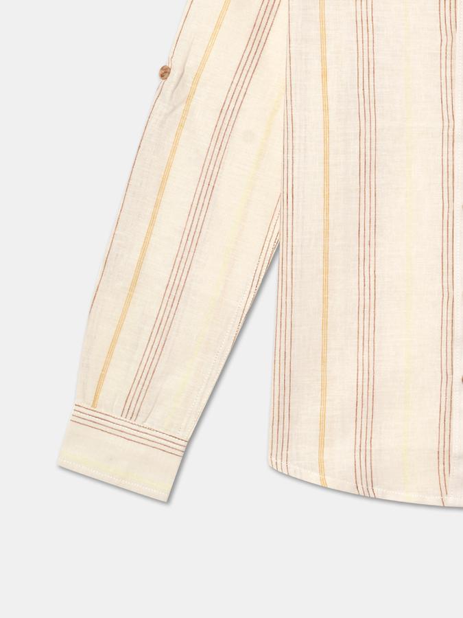 R&B Boys Beige Shirts image number 3