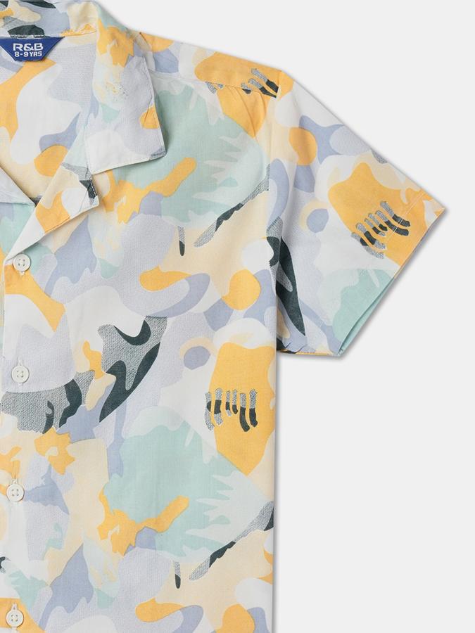 R&B Boys All Over Printed Shirt image number 2