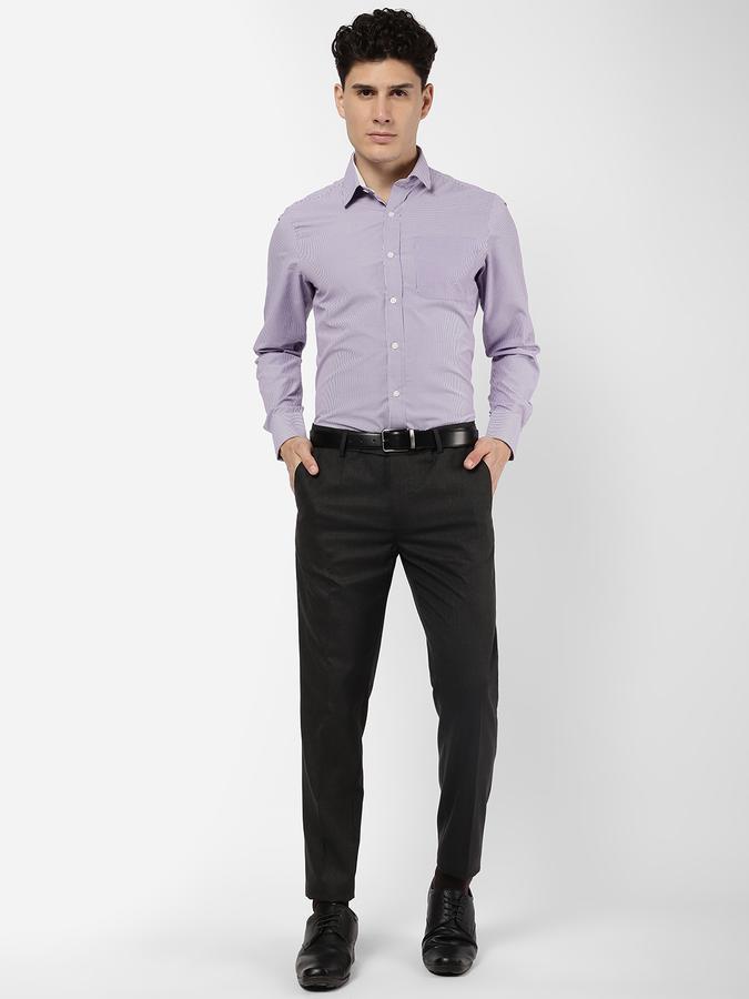 R&B Black Men Formal Trousers image number 1