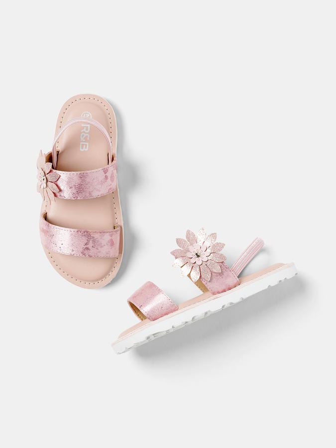 R&B Girls Pink Sandals image number 0