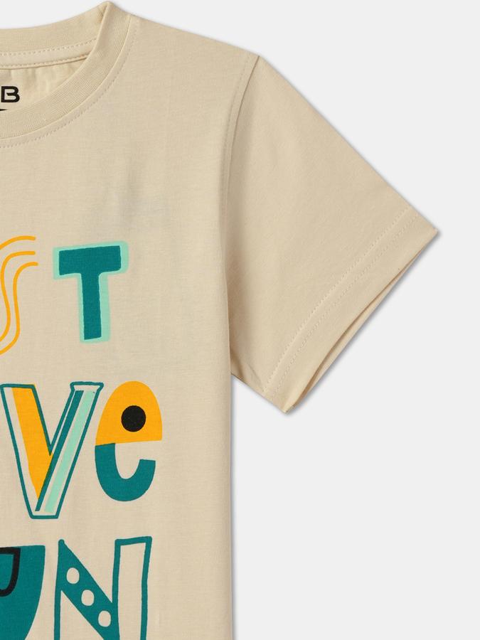 Boys Printed Pure Cotton Regular T Shirt image number 2
