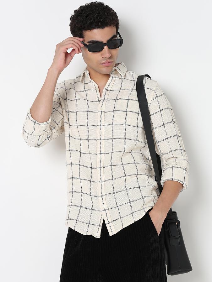 Men Checkered Casual Shirt 