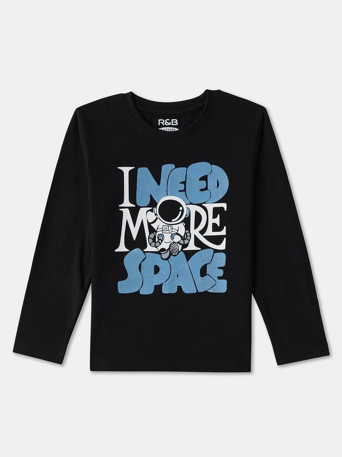 R&B BOYS PRINTED REGULAR GRAPHIC TEE