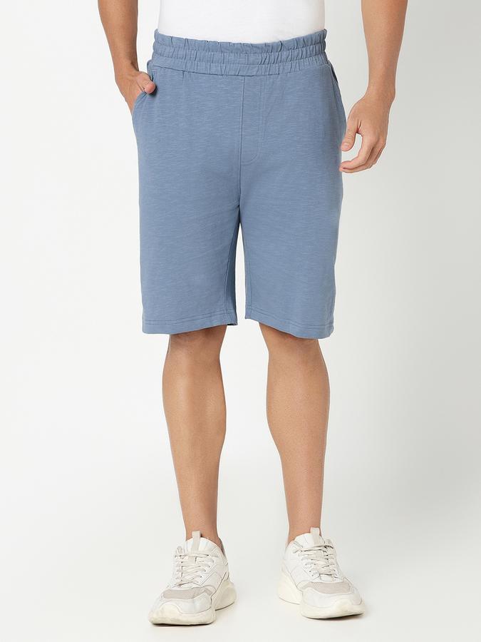 Men Solid Shorts image number 1