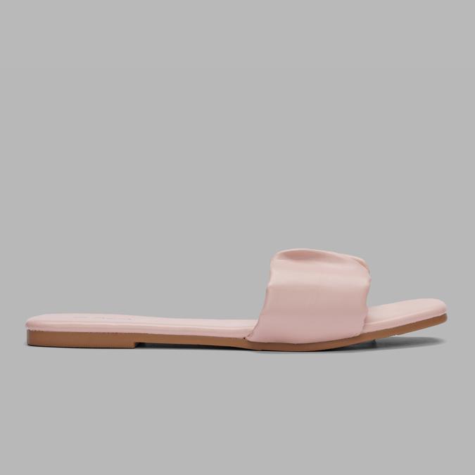 R&B Women's Pink Open Toe Flats image number 1