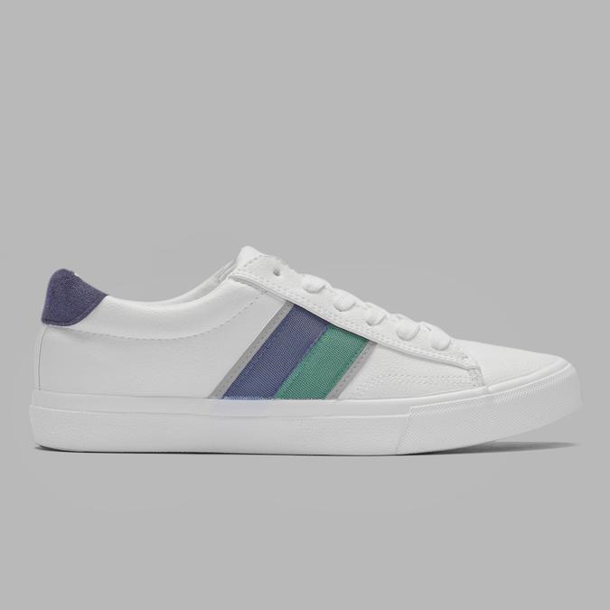 R&B Men's White Sneakers image number 1