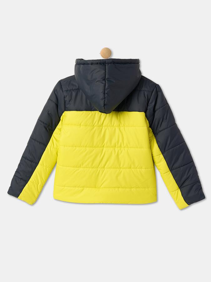 Boys Colorblock Hooded Jacket image number 1