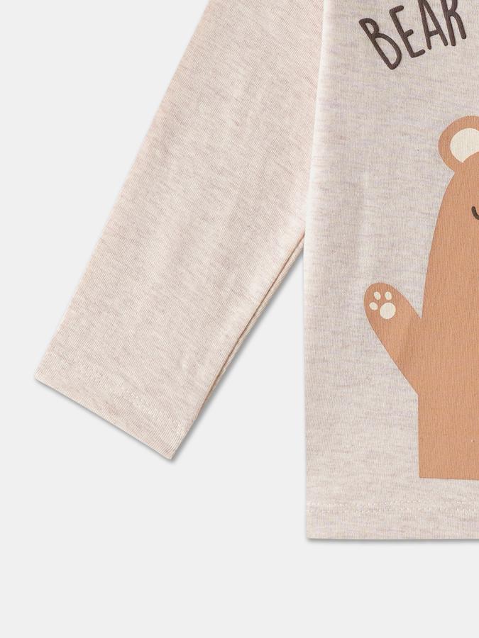 Boys Cotton Regular Fit Crew Neck Graphic T-shirt