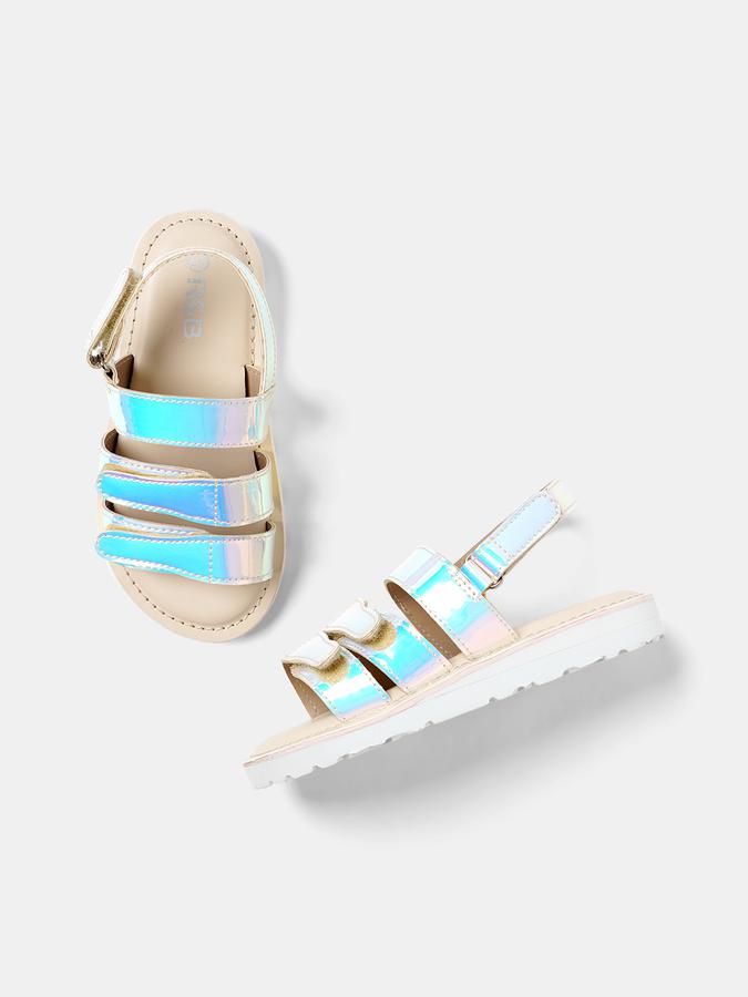 R&B Girls Blue Sandals image number 0