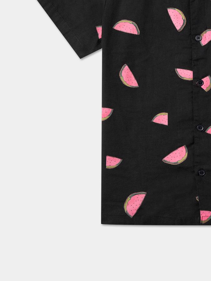 R&B Boy's Printed Shirt data-index=