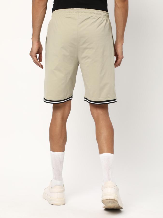 Men Flat-Front Regular Fit City Shorts image number 2