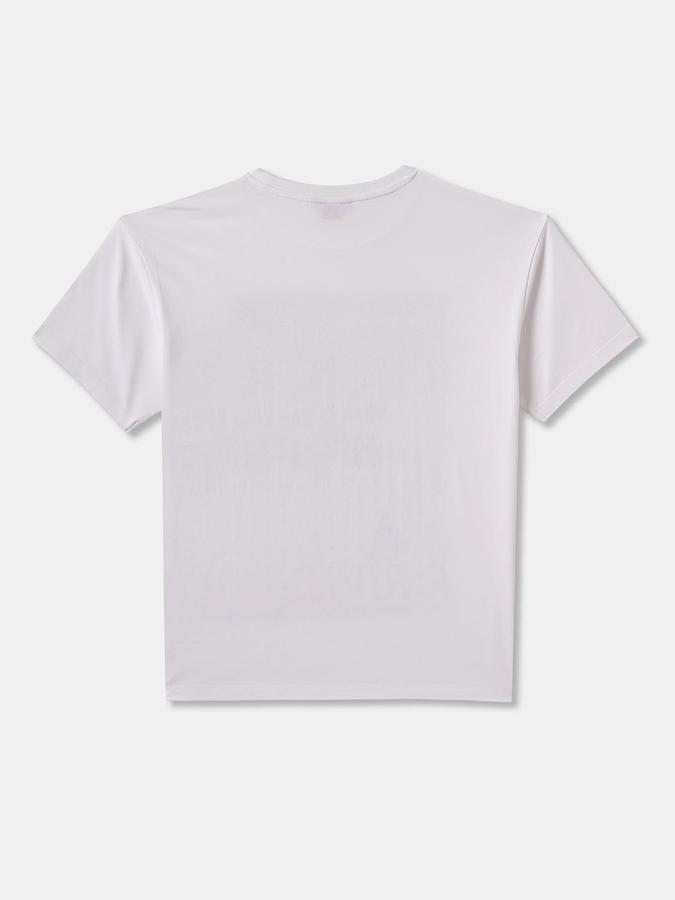 Girls Regular Fit Short Sleeve Crew Neck Top
