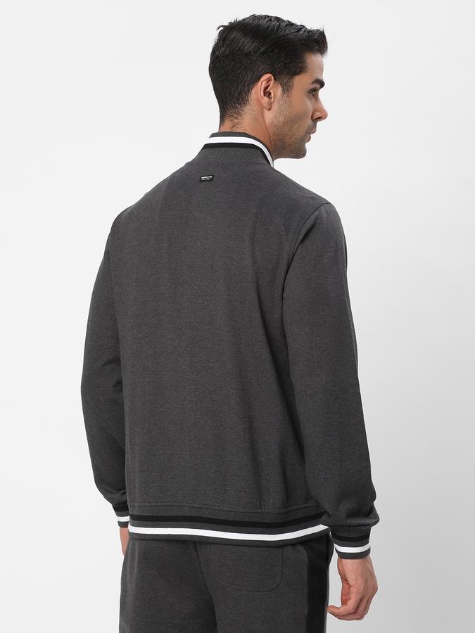 Men Cotton Regular Fit Track Jacket