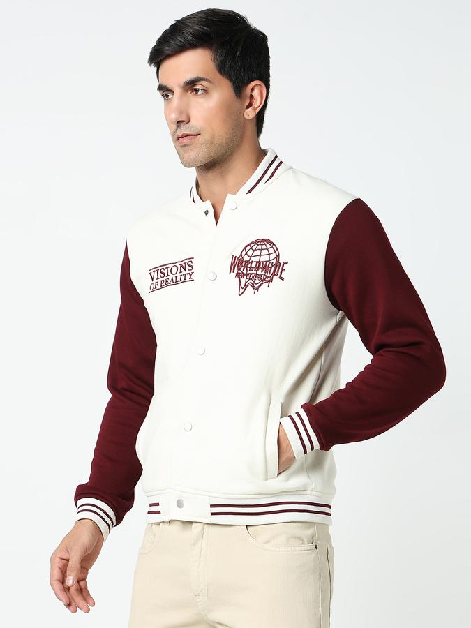 Full Sleeve Solid Men Jacket image number 2