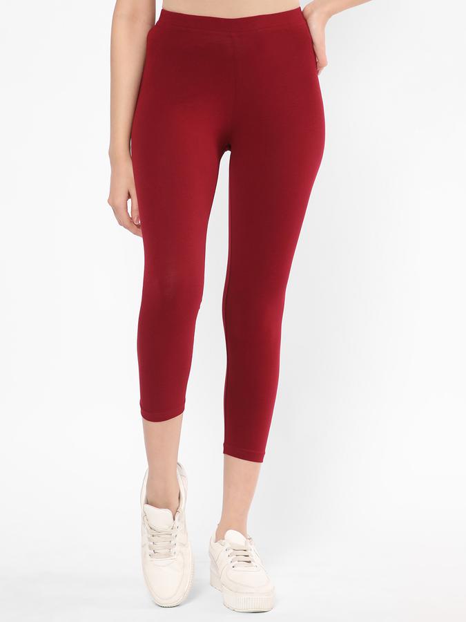 R&B Women Red Leggings image number 0