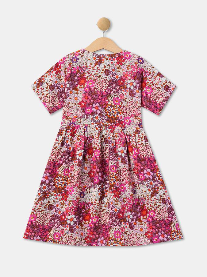 R&B Girls Pink Casual Dresses image number 1