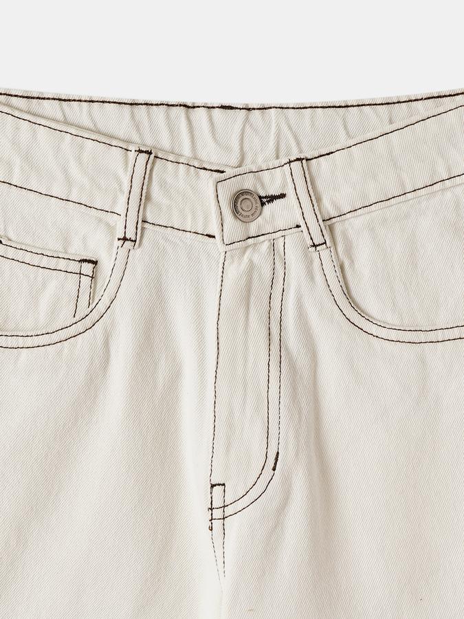 Boys Cotton Regular Fit Mid Waist Clean Hem Shorts