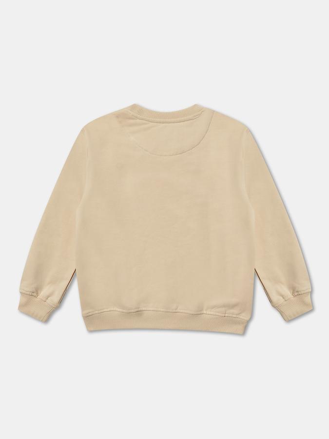 Girls Graphic Print Regular Fit Full Sleeve Crew Neck SweaT-Shirt