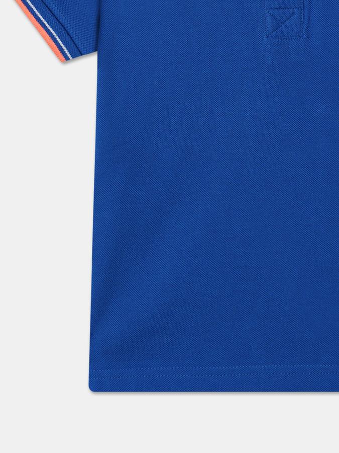 Boys Relaxed Fit Polo T-Shirt image number 3