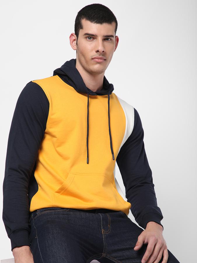 R&B Yellow Men Sweatshirts & Hoodies