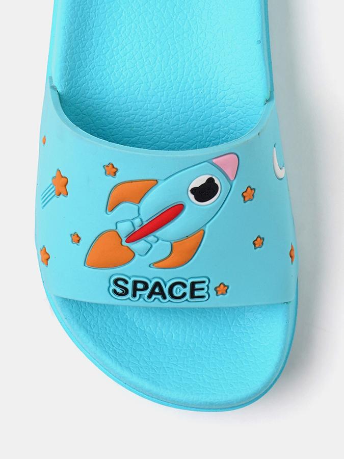 R&B Boys Rubber Embossed Sliders image number 4