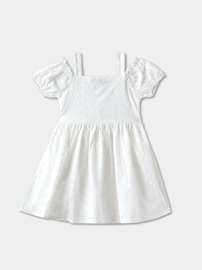 Girls Solid Dress image number 1